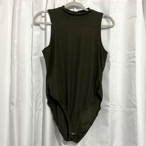 Dark green bodysuit